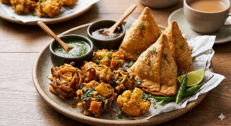 India Grill Combo Veggie Appetizers